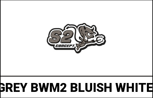 S2-Concept / S2コンセプト ノーズフェアリング Yamaha MT09 グレー bluish ホワイト met | Y875