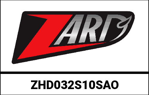 Zard / ザード ステンレス Eマーク E5 スリップオンマフラー ブラックエンドキャップ | ZHD032S10SAO