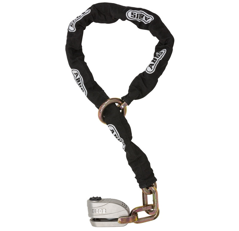 ABUS / アバス Alarm Brake Disk Lock Granit Detecto X-Plus 8008/12Ks120 Black Loop Chain | 76699