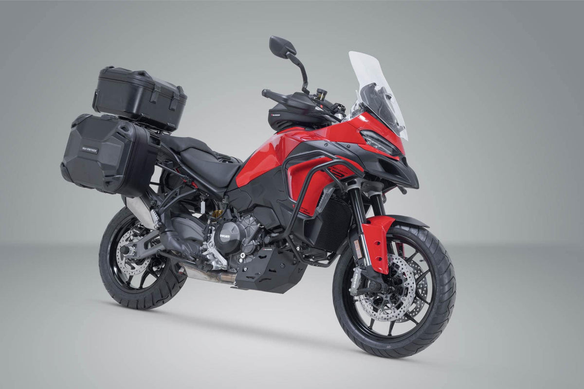 SW-MOTECH / SWモテック Adventure Set DUSC mit Topcase L Schwarz. Ducati Multistrada V2 / V2 S (24-). | ADV.22.807.65001/B
