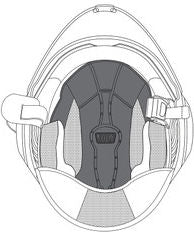 AGV / エージーブ CROWN PAD FLUID (S) | 20KIT48101-999