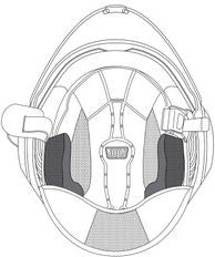 AGV / エージーブ CHEEK PADS FLUID (M) | 20KIT48107-999