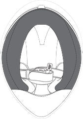 AGV / エージーブ CHEEK PADS VELOCE S (S)  BLACK | 20KIT62208-001