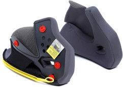 AGV / エージーブ CHEEK PADS TOURMODULAR (XS-M / 35mm)  GREY/BLACK | 20KIT93031-629