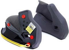 AGV / エージーブ CHEEK PADS TOURMODULAR (L / 30mm)  GREY/BLACK | 20KIT93032-629