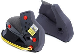 AGV / エージーブ CHEEK PADS TOURMODULAR (XL / 25mm)  GREY/BLACK | 20KIT93033-629