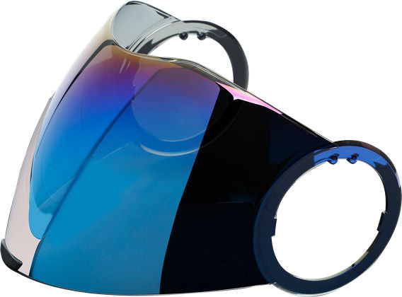 AGV （エージーブイ） バイザー （スクラッチレジスタンス）CITY 18-1 (SZ.XS-S) 1 PIECE FOR: FLUID MODELS イリジウムブルー | 20KV8HDN1-002