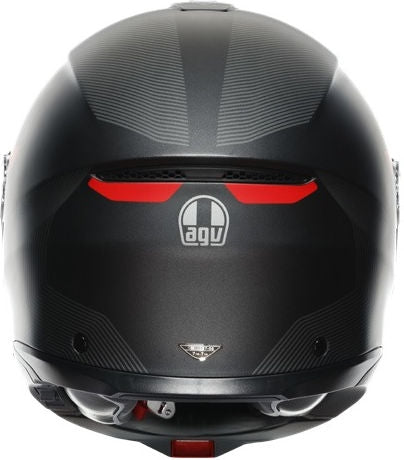 AGV / エージーブ TOURMODULAR E2206 MULTI MPLK  FREQUENCY MATT GUNMETAL/RED | 211251E2OY-005
