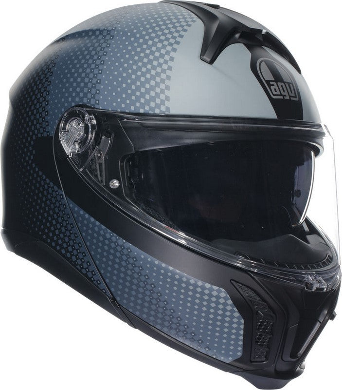 AGV / エージーブ TOURMODULAR E2206 MULTI MPLK TEXTOUR MATT BLACK/GREY | 211251E2OY101011