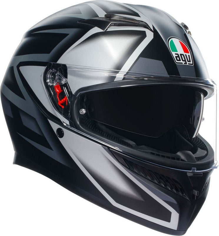 AGV / エージーブ K3 E2206 MPLK COMPOUND MATT BLACK/GREY | 2118381001008004
