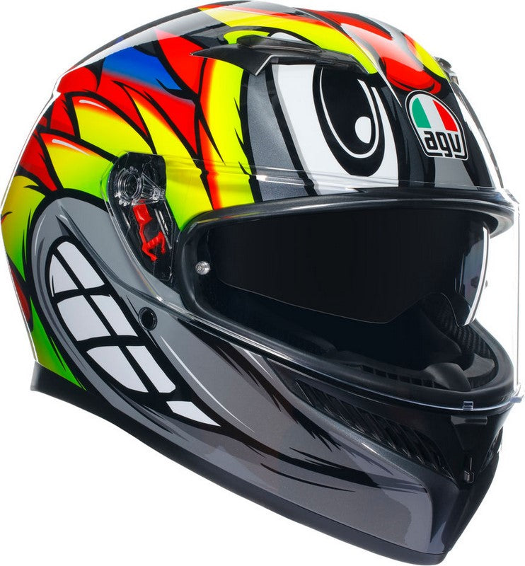 AGV / エージーブ K3 E2206 MPLK BIRDY 2.0 GREY/YELLOW/RED | 2118381001012011