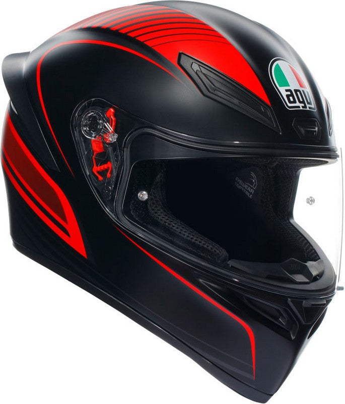 AGV / エージーブ K1 S E2206 WARMUP MATT BLACK/RED | 2118394001025011