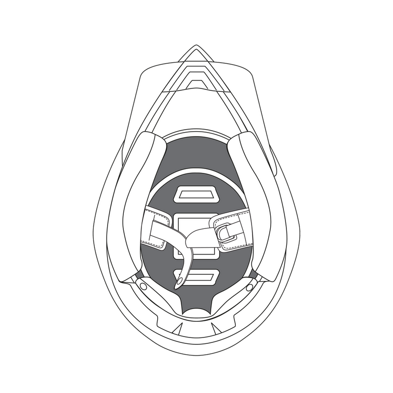 AGV / エージーブイ クラウンパッド AX-8 EVO (S) ブラック | 21KIT75113-008