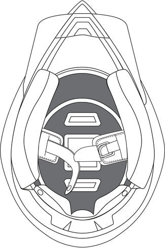 AGV / エージーブイ クラウンパッド AX-8 EVO (XL) ブラック | 21KIT75116-008