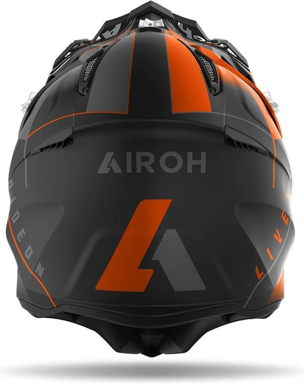 AIROH ヘルメット アビエーター エース アメイズ、オレンジ マット | AVAA32