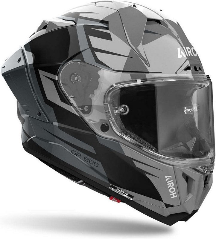 AIROH ヘルメット GP 800 マスター、メタリック | GP8MA29