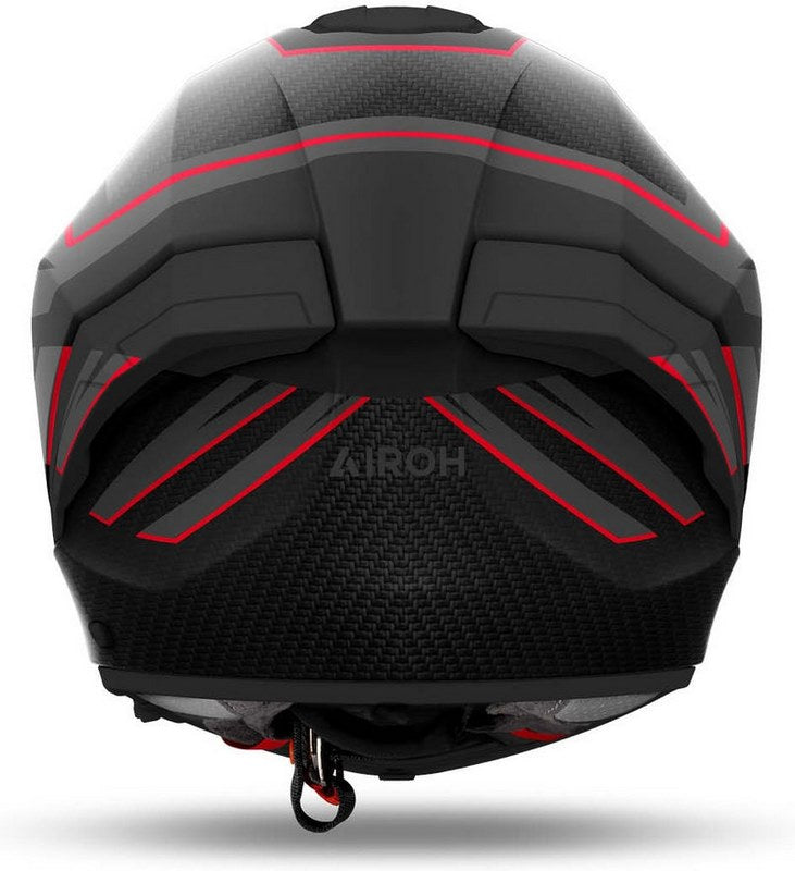 AIROH ヘルメット マトリックス センティネル、レッド | MXSE55