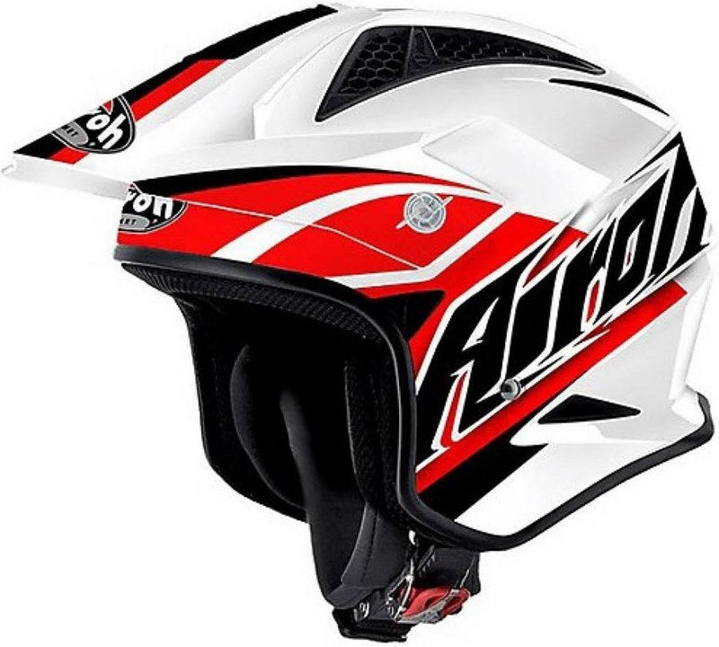 AIROH ヘルメット TRIAL TRR BREAKER AKTION19、レッド | TRRBR55