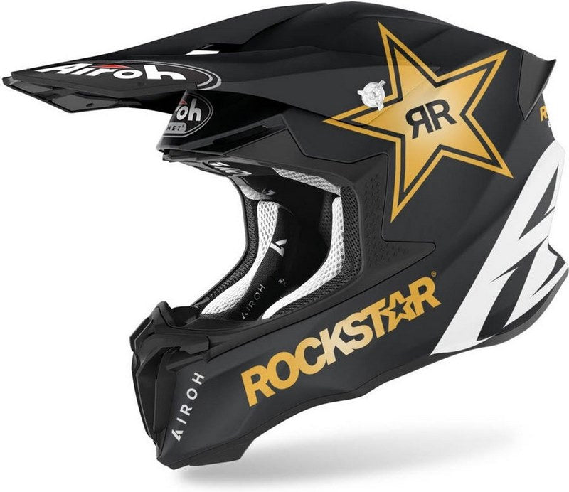 AIROH モトクロス ヘルメット ツイスト 2.0 ロックスター 22、マット | TW222RK35