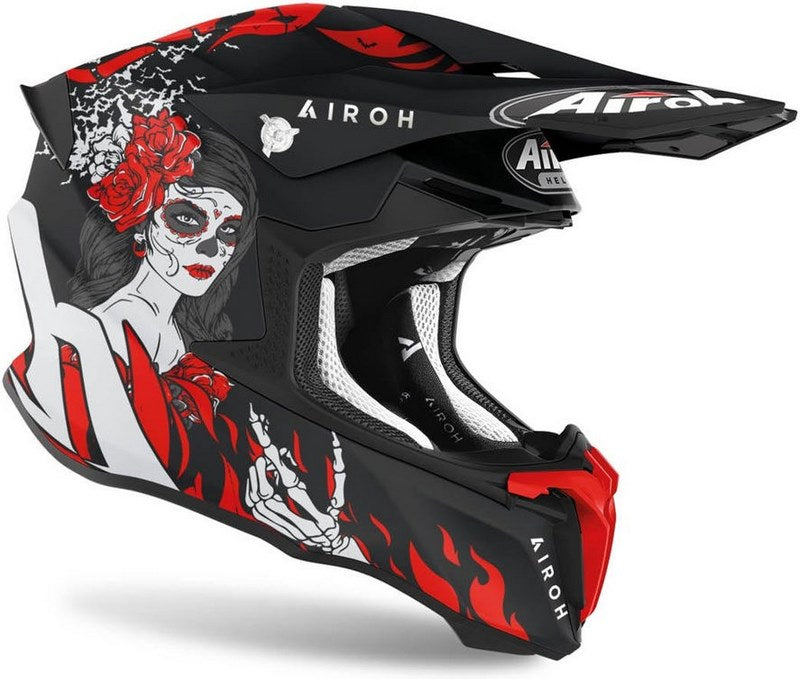 AIROH モトクロス ヘルメット ツイスト 2.0 ヘル、マット | TW2H55