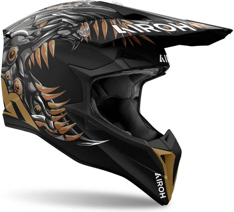 AIROH モトクロス ヘルメット ラップ サイボーグ、マット | WRAC35