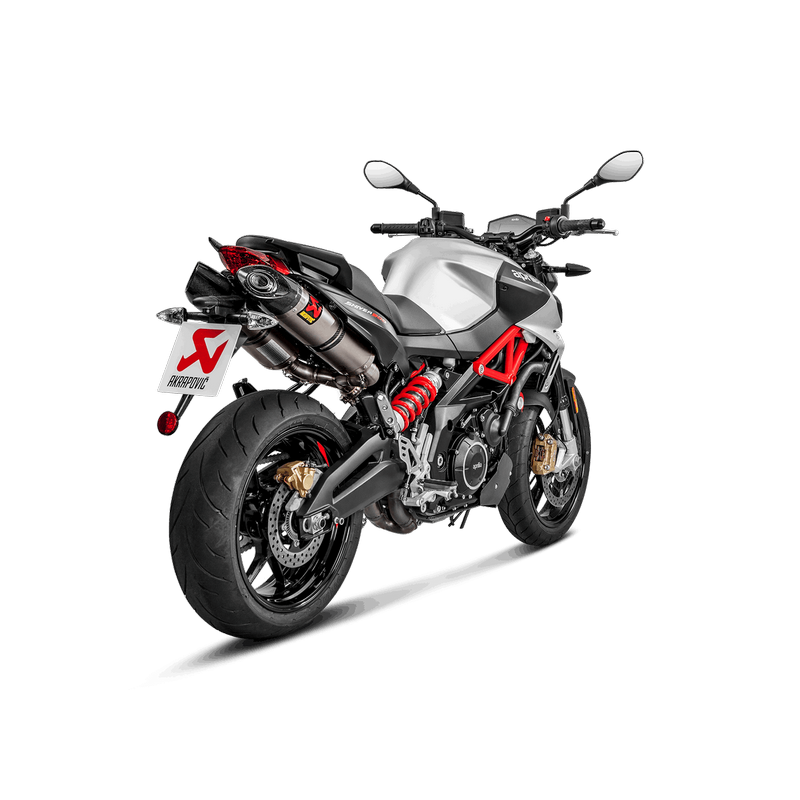 AKRAPOVIC / アクラポビッチ スリップオンライン (チタン) Aprilia SHIVER 900 (2017-2020) | S-A9SO1-HDT/1