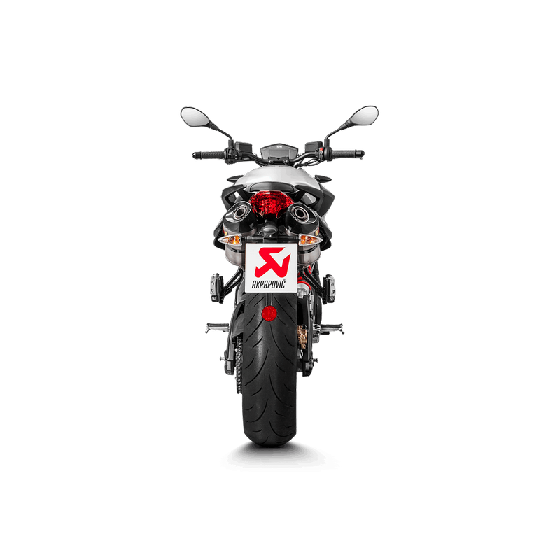 AKRAPOVIC / アクラポビッチ スリップオンライン (チタン) Aprilia SHIVER 900 (2017-2020) | S-A9SO1-HDT/1