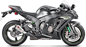 Akrapovic /アクラポビッチ スリップオン Line (チタン) Kawasaki Ninja ZX-10R (2004-2018) | S-K10SO17-ASZ