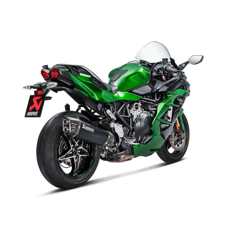AKRAPOVIC / アクラポビッチ スリップオンライン (チタン) Kawasaki Ninja H2 SX (2018-2020) | S-K10SO21-HRAABL