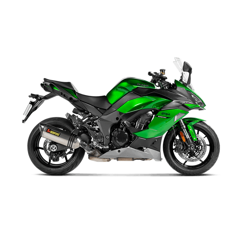 AKRAPOVIC / アクラポビッチ スリップオンライン (チタン) Kawasaki Ninja 1000SX (2020-2021) | S-K10SO24-HRT