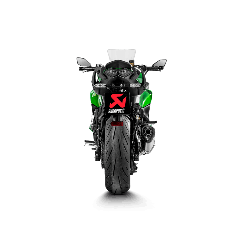 AKRAPOVIC / アクラポビッチ スリップオンライン (チタン) Kawasaki Ninja 1000SX (2020-2021) | S-K10SO24-HRT