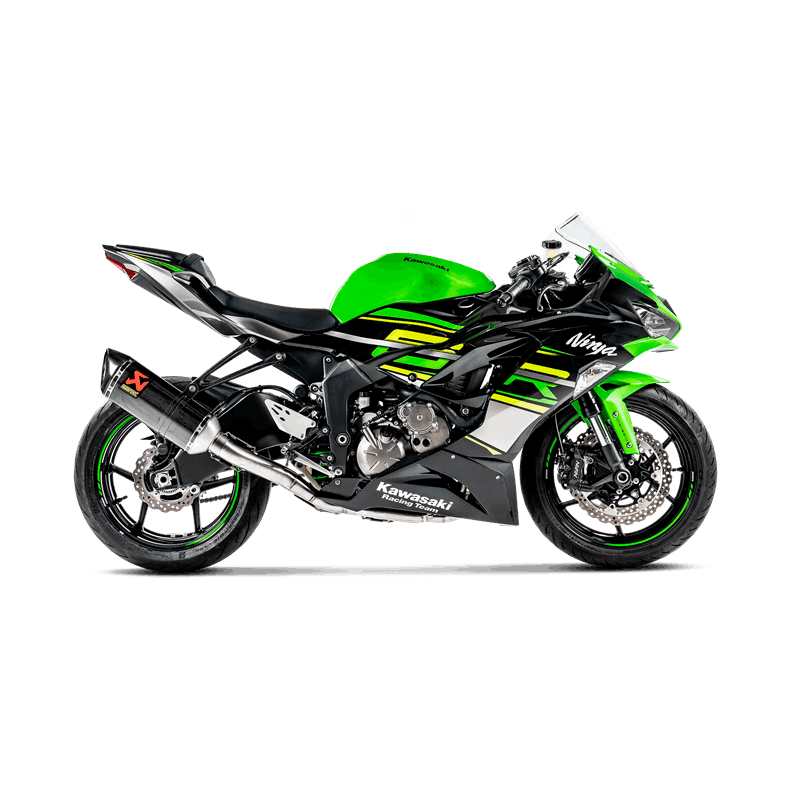 AKRAPOVIC / アクラポビッチ レーシングライン (カーボン) Kawasaki Ninja ZX-6R (2009-2020) | S-K6R11-RC