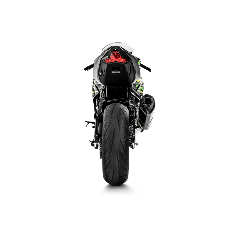 AKRAPOVIC / アクラポビッチ レーシングライン (カーボン) Kawasaki Ninja ZX-6R (2009-2020) | S-K6R11-RC