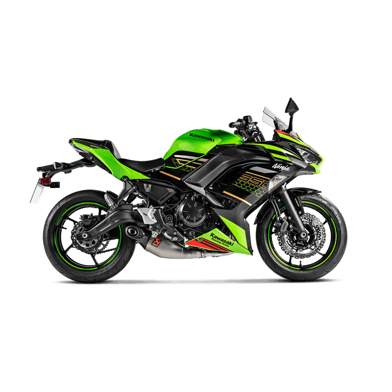 AKRAPOVIC / アクラポビッチ レーシングライン (チタン) Kawasaki Ninja 650 (2017-2020) | S-K6R12-HEGEHT