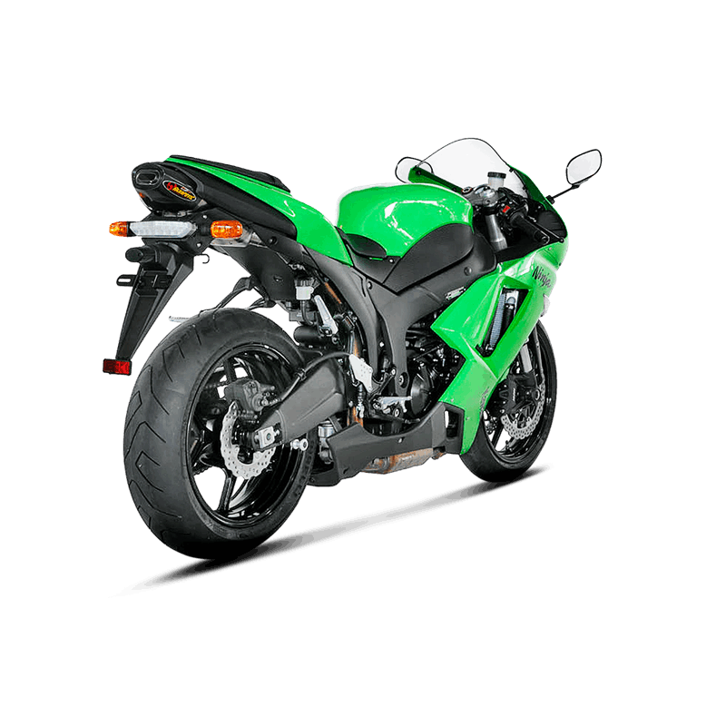 AKRAPOVIC / アクラポビッチ スリップオンライン (チタン) Kawasaki Ninja ZX-6R (2007-2008) | S-K6SO5-HACT