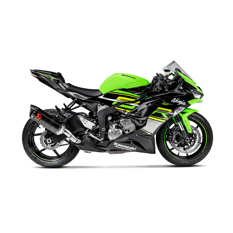 AKRAPOVIC / アクラポビッチ スリップオンライン (カーボン) Kawasaki Ninja ZX-6R (2009-2020) | S-K6SO7-ZC
