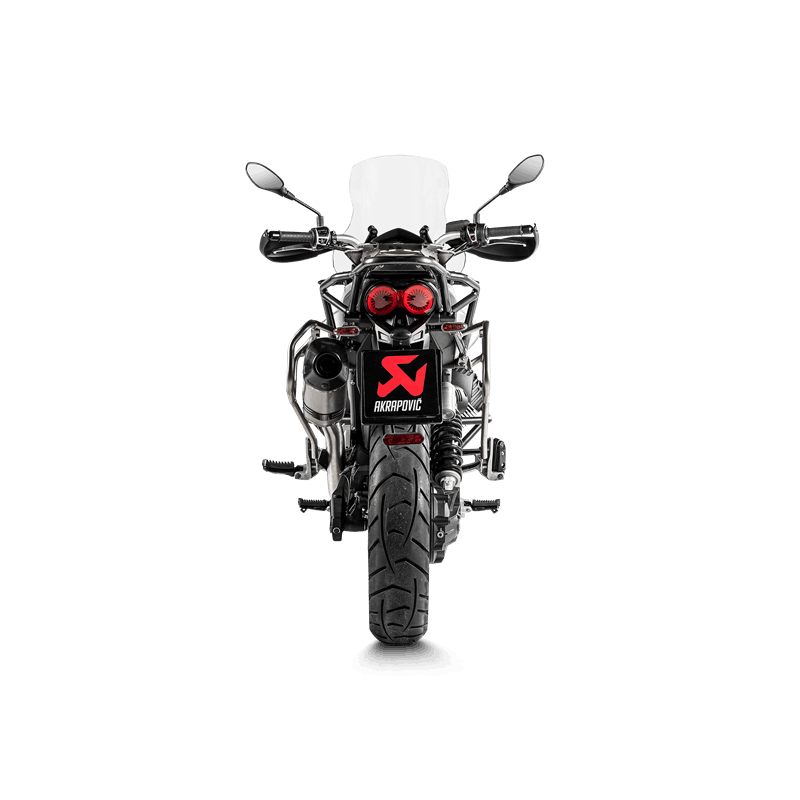 AKRAPOVIC / アクラポビッチ スリップオンライン (チタン) Moto Guzzi V85 TT (2019-2020) | S-MG8SO1-HFTT
