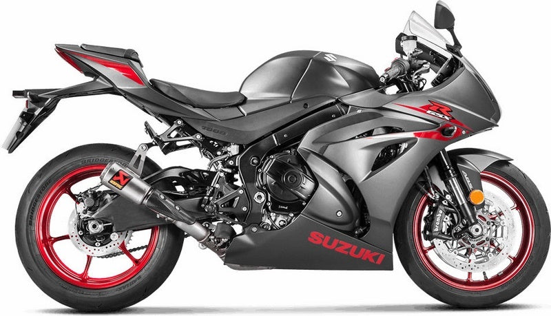 Akrapovic /アクラポビッチ スリップオン Line (チタン) Suzuki GSX-R 1000 (2001-2018) | S-S10SO13-CUBT