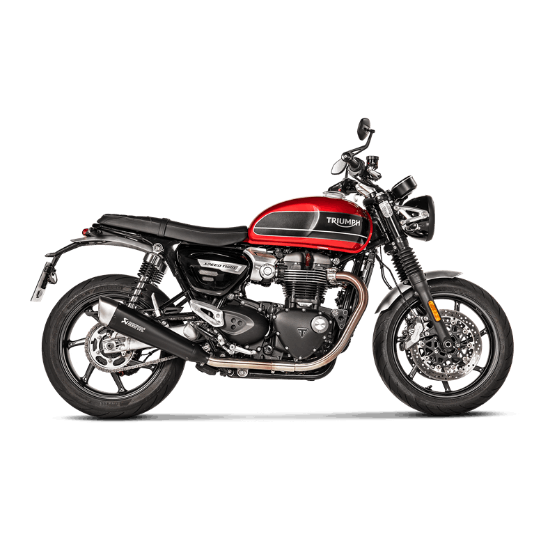 AKRAPOVIC / アクラポビッチ スリップオンライン (チタン) Triumph Speed Twin (2019-2020) | S-T12SO2-HCQTBL
