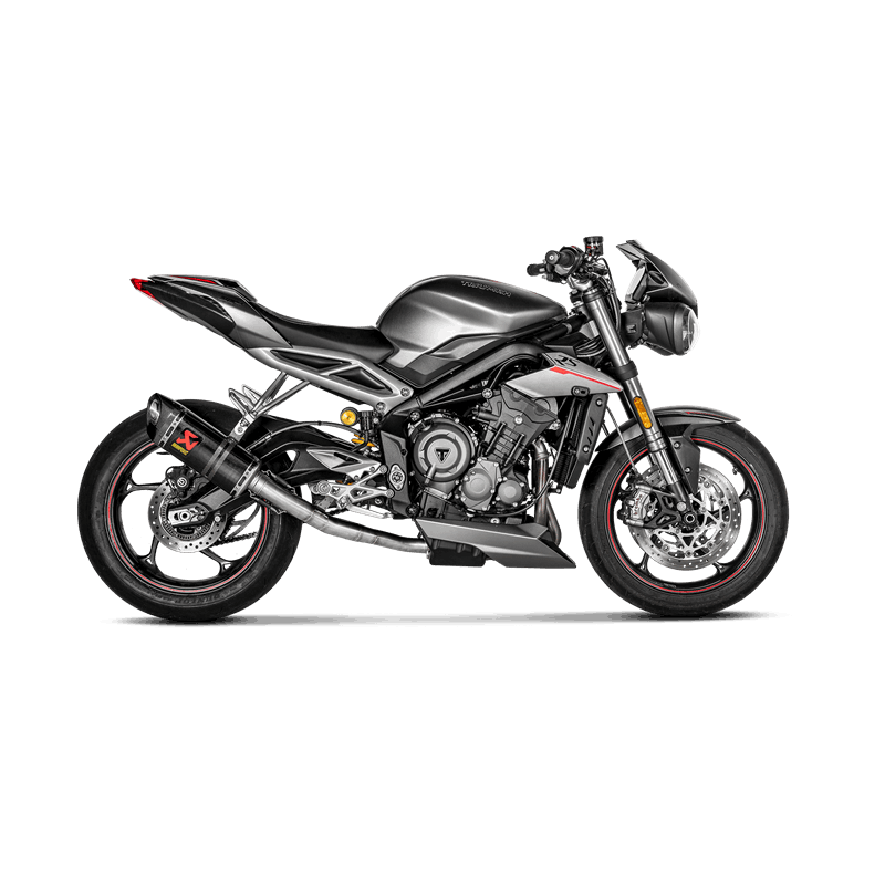AKRAPOVIC / アクラポビッチ スリップオンライン (カーボン) Triumph Street Triple 765 S / R / RS (2017-2019) | S-T7SO2-APC