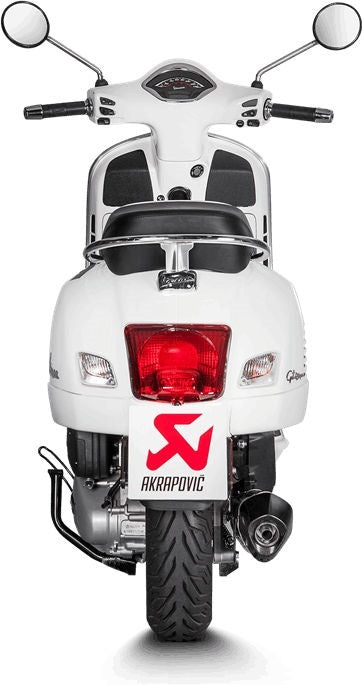Akrapovic /アクラポビッチ スリップオン Line (SS) Vespa GTS 125/150 i.e Super (2009-2018) | S-VE125SO1-HZBL
