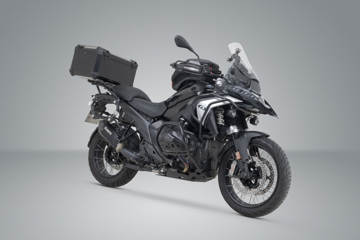 SW-MOTECH / SWモテック TRAX ADV Topcase XL Aluminium. Schwarz. | ALK.00.733.16000/B