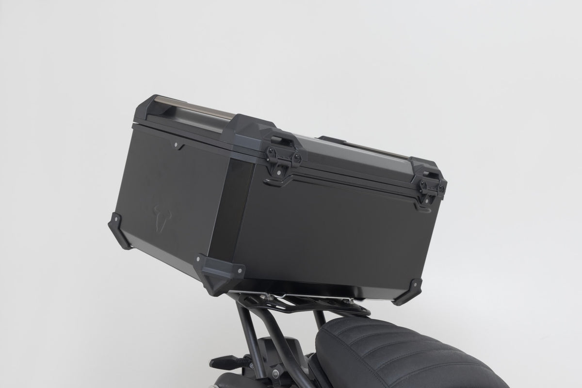 SW-MOTECH / SWモテック TRAX ADV Topcase XL Aluminium. Schwarz. | ALK.00.733.16000/B