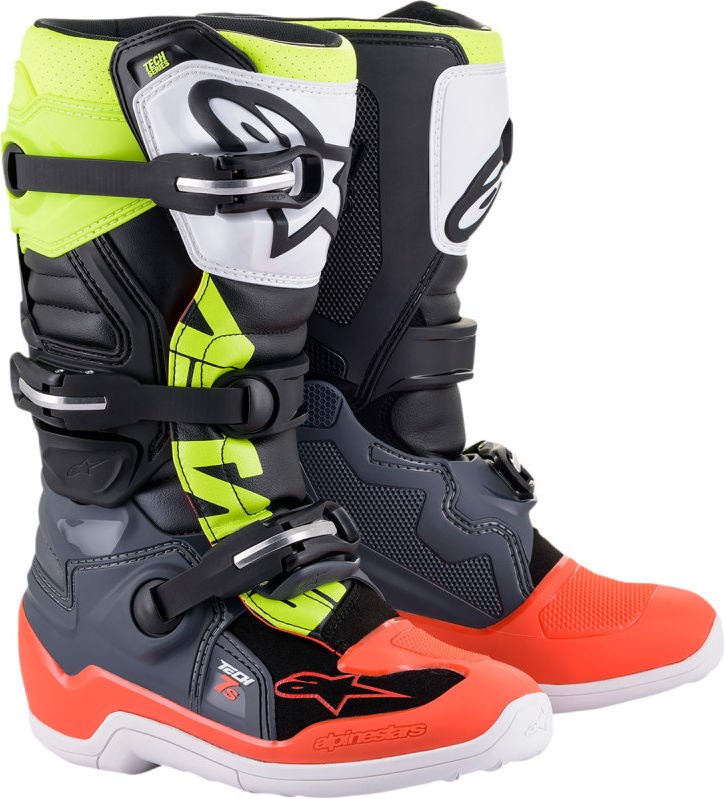 Alpinestars / アルパインスターズ ブーツ Tech7S  ブラック|グレー|オレンジ|ホワイト|イェロー |2015017-9058