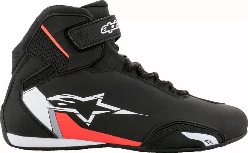 Alpinestars / アルパインスターズ Sektor シューズ ブラック  ホワイト  レッド | 2515518-1231