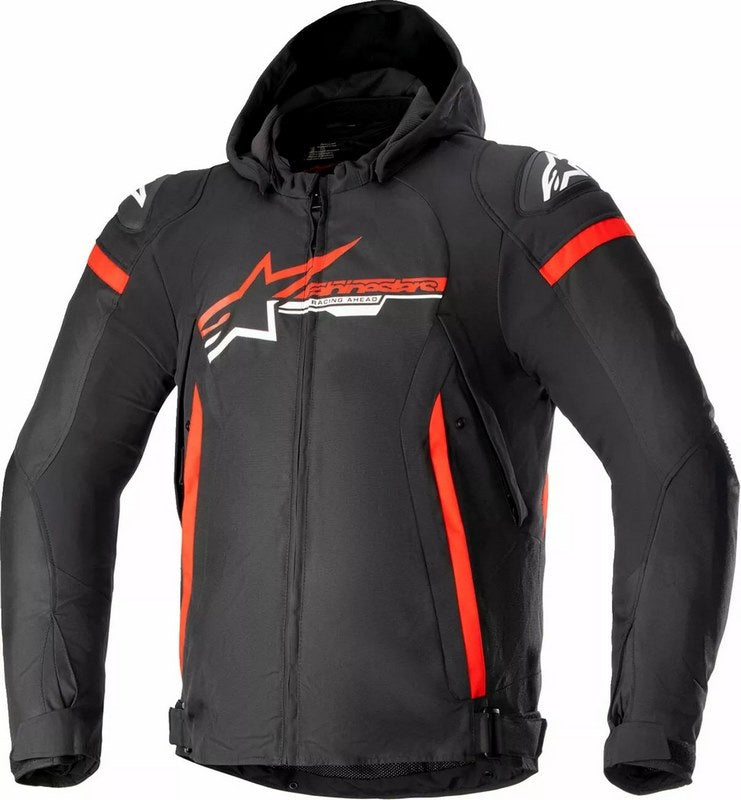 Alpinestars / アルパインスターズ Zaca 防水 ジャケット ブラック  レッド  ホワイト | 3206423-1342
