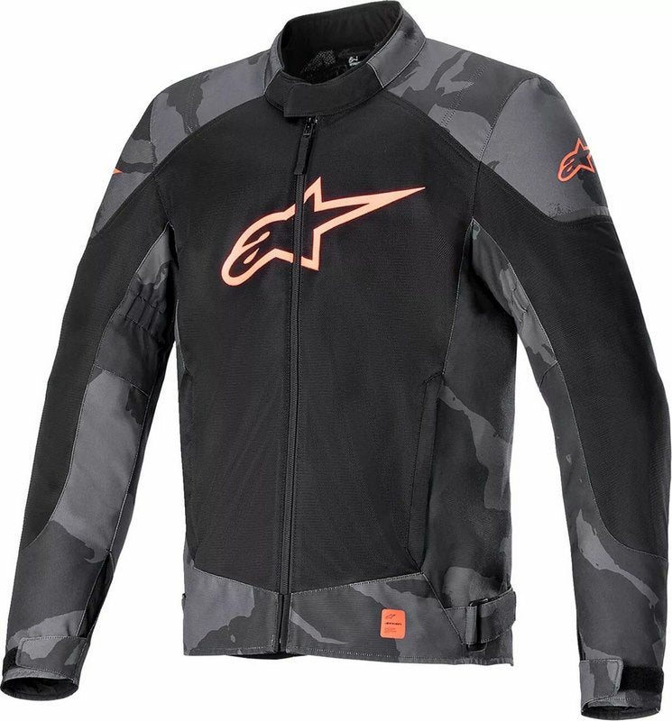 Alpinestars / アルパインスターズ T-SP X Superair ジャケット Camo グレー  レッド Fluo  ブラック | 3302022-9133