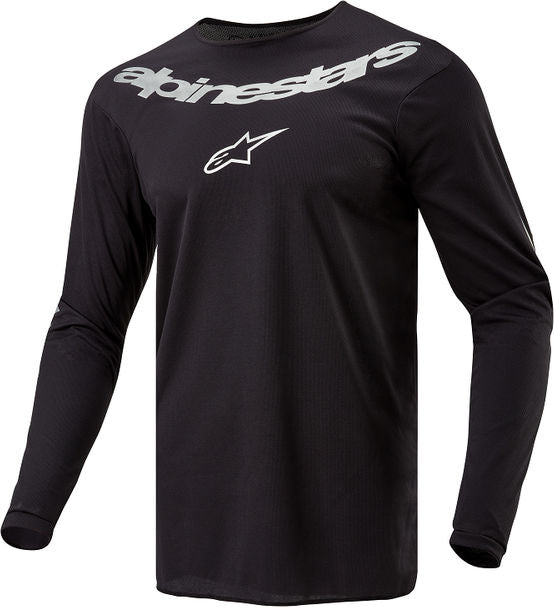 Alpinestars / アルパインスターズ オフロード ブラック/シルバー メンズ Fluid Graphite ジャージ | 3763824-119