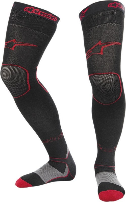 Alpinestars LONG MX SOCKS BLACK/RED | 4705015-13