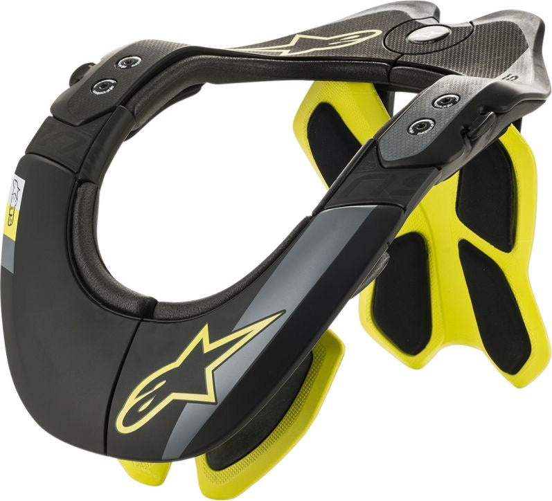Alpinestars BNS TECH-2 NECK SUPPORT BLACK/YELLOW | 6500019-155
